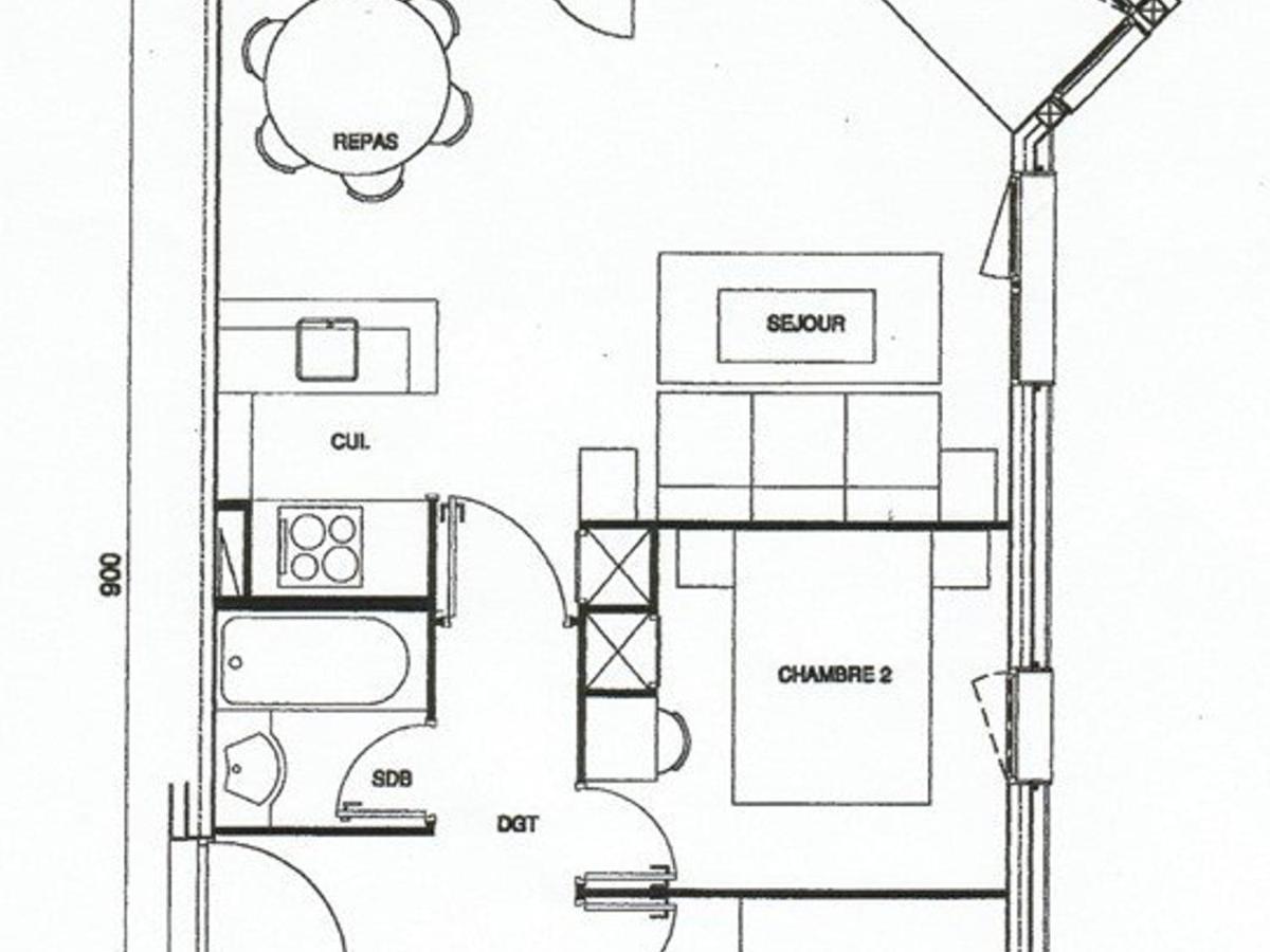 Appartement 3 Pieces Avec Balcon, Animaux Admis, Parking. 7 Couchages, Hameau De La Foret - Fr-1-291-776 Valmorel Zewnętrze zdjęcie